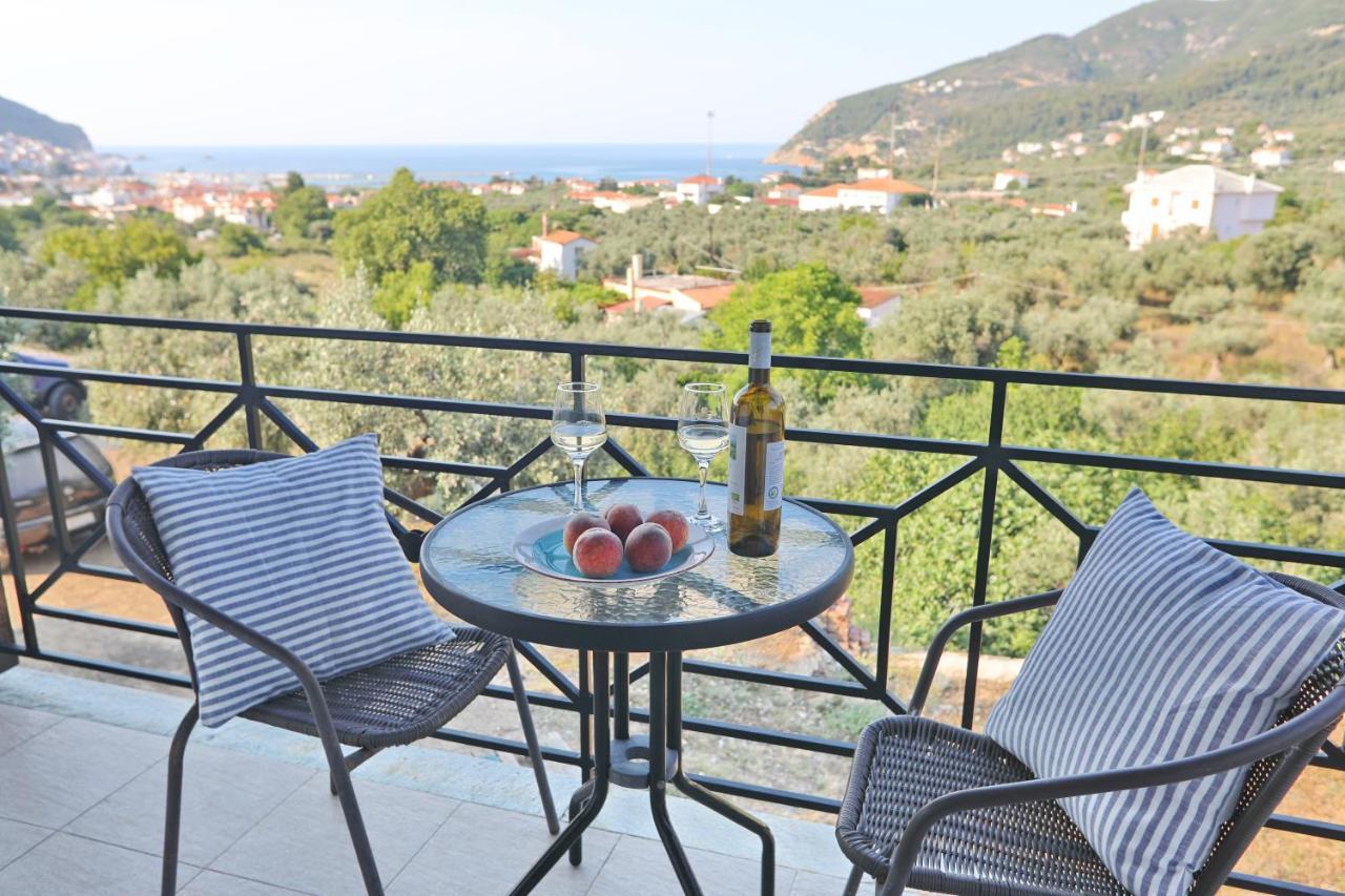 Esperides Apartments Aigli Skopelos Exteriér fotografie